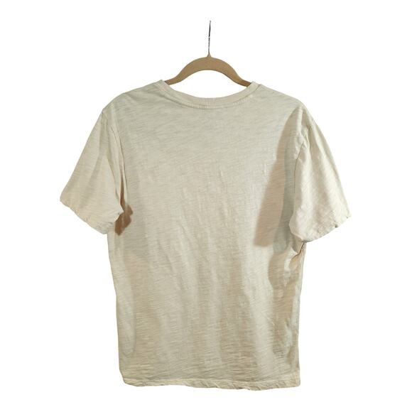 Polham Embroidered Cactus Slub Knit Short Sleeve Crewneck T-shirt Women's M - Picture 4 of 6